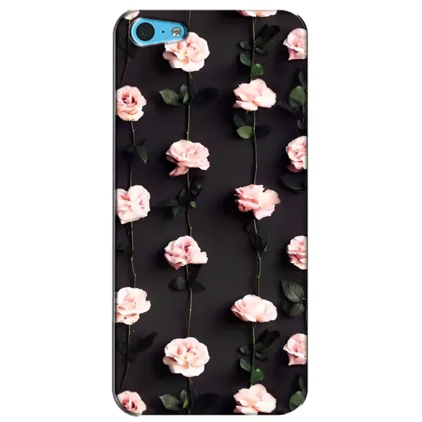 Чехол с рисунком «Розы» для iPhone 5c