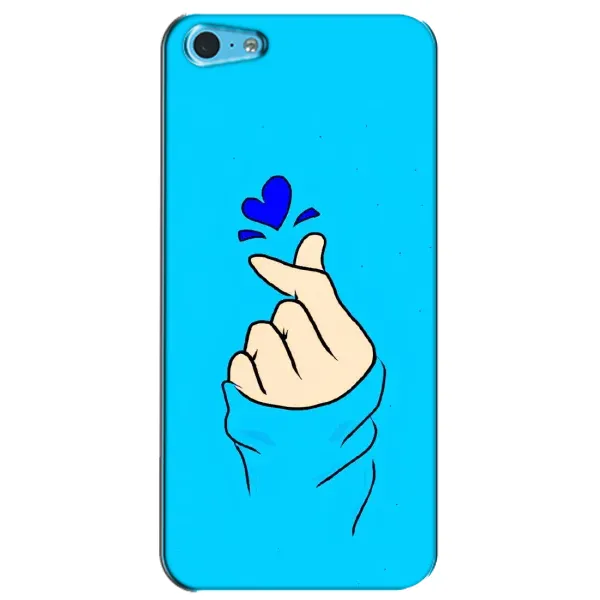 Чехол с рисунком «Сердце на синем» для iPhone 5c Чехол с рисунком «Сердце на синем» для iPhone 5c