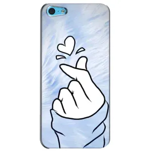 Чехол с рисунком «Сердечка знак» для iPhone 5c