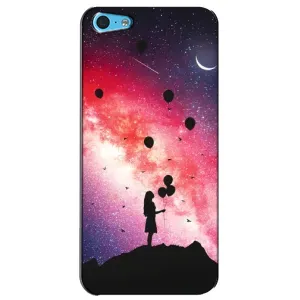 Силиконовые Чехлы Любимому человеку для iPhone 5c (Шарики в небе)