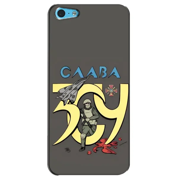 Чехол с рисунком «Слава ЗСУ» для iPhone 5c Чехол с рисунком «Слава ЗСУ» для iPhone 5c