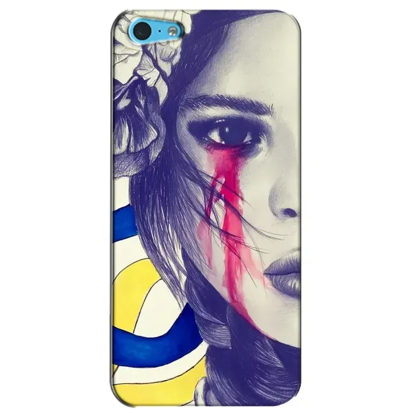 Чехол с рисунком «Слезы Украины» для iPhone 5c Чехол с рисунком «Слезы Украины» для iPhone 5c