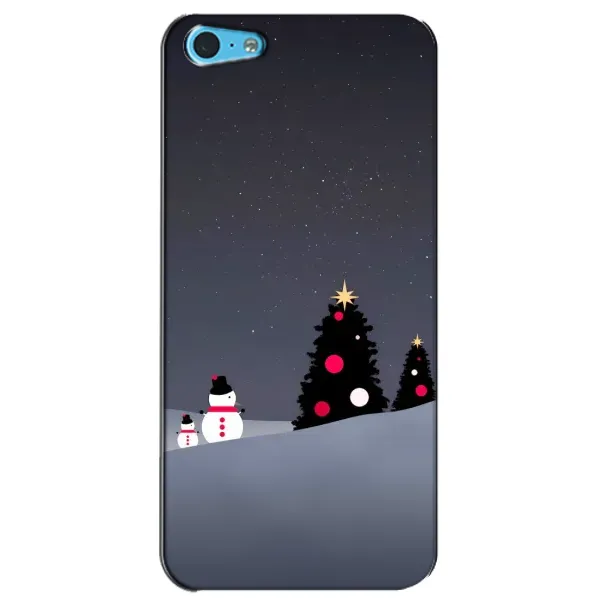 Чехол с рисунком «Снеговички» для iPhone 5c