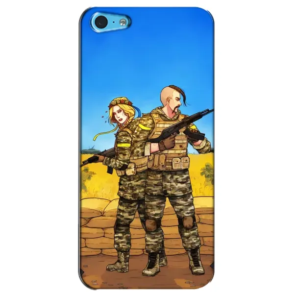 Чехол с рисунком «Солдаты ЗСУ» для iPhone 5c Чехол с рисунком «Солдаты ЗСУ» для iPhone 5c