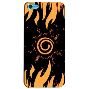 Купить Чехлы на телефон с принтом Anime для iPhone 5c (Солнце Наруто)
