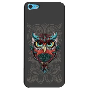 Чохли з принтом СОВИ для iPhone 5c (Сова на сірому)