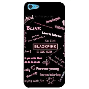Чехлы с картинкой для iPhone 5c (Стиль блэкпинг)