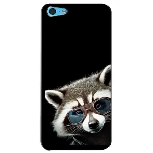 Силіконовий Чохол з Энотами на iPhone 5c (Стильний Єнот)