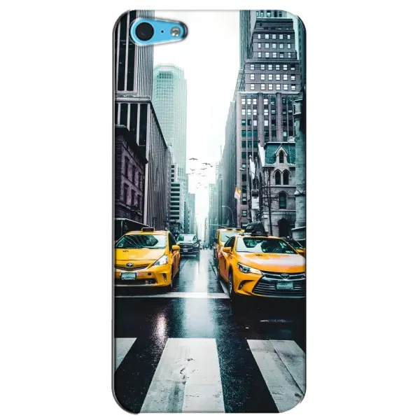 Чехол с рисунком «Такси» для iPhone 5c