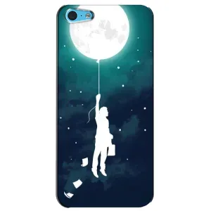 Чохол (ТПУ) з планетами на iPhone 5c (To The moon)