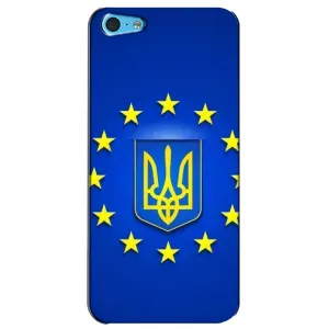 Чехол с Украинской символикой на Айфон 5с (Украина это Европа)