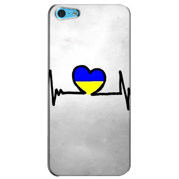 Чехол с рисунком «Украинская кардиограмма» для iPhone 5c Чехол с рисунком «Украинская кардиограмма» для iPhone 5c