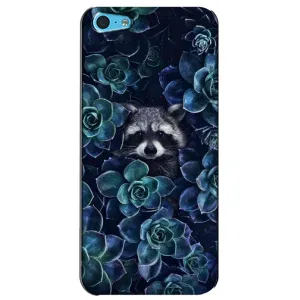 Силіконовий Чохол з Энотами на iPhone 5c (В квітах)