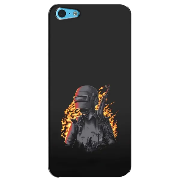 Чехол с рисунком «В огне» для iPhone 5c Чехол с рисунком «В огне» для iPhone 5c