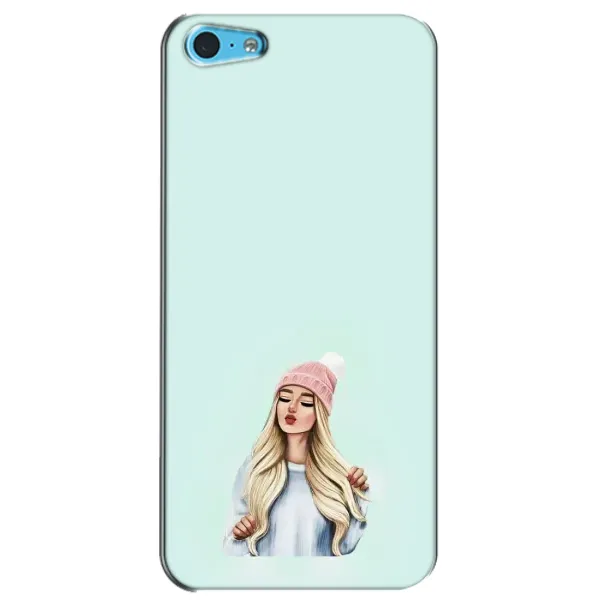 Чехол с рисунком «В шапке» для iPhone 5c