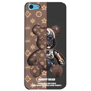 Силиконовый чехол для iPhone 5c (Медмедь Луи Виттон)