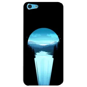 Літній Чохол на iPhone 5c (Синій Водоспад)
