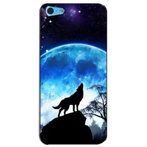Чохол з Вовком на iPhone 5c (Виє на місяць)