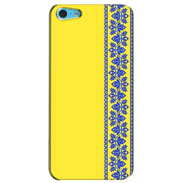 Чехол с рисунком «Вышиванка на желтом» для iPhone 5c Чехол с рисунком «Вышиванка на желтом» для iPhone 5c