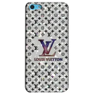 Чехол Стиль Louis Vuitton на iPhone 5c (Яркий LV)