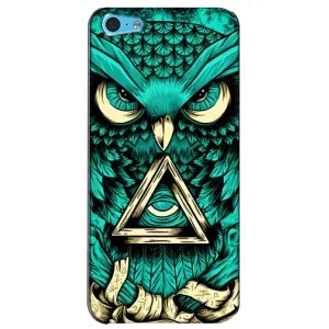 Чохли з принтом СОВИ для iPhone 5c (Зелена сова)