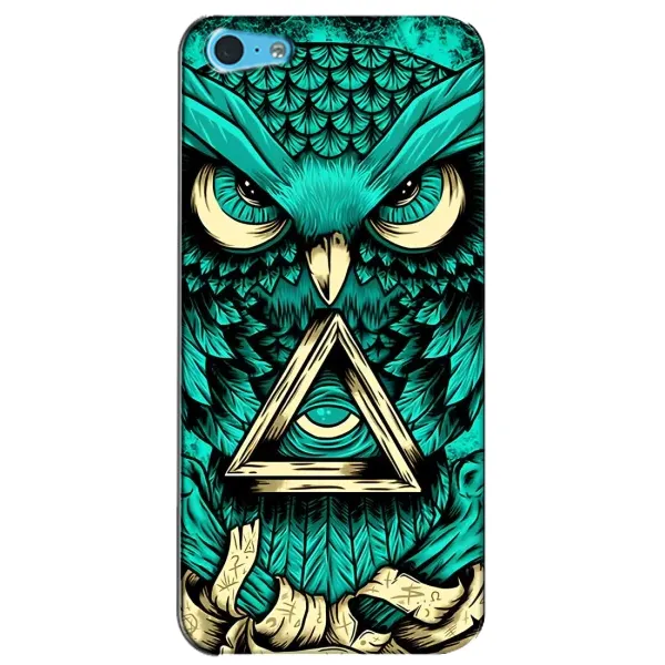 Чехол с рисунком «Зеленая сова» для iPhone 5c Чехол с рисунком «Зеленая сова» для iPhone 5c