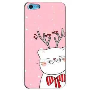 Чохол на тематику: Коти для iPhone 5c (Зимовий кіт)