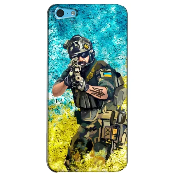 Чехол с рисунком «ЗСУ Воин» для iPhone 5c Чехол с рисунком «ЗСУ Воин» для iPhone 5c