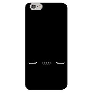 Силіконовий бампер з картинкою машини на iPhone 6 Plus / 6s Plus (Сілует Audi)