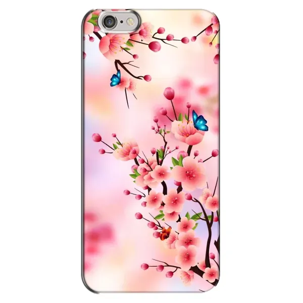 Чохол з малюнком «Метелики на сакурі» для iPhone 6 Plus / 6s Plus