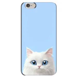 Чехол на тематику: Коты для iPhone 6 Plus / 6s Plus (Белый кот)