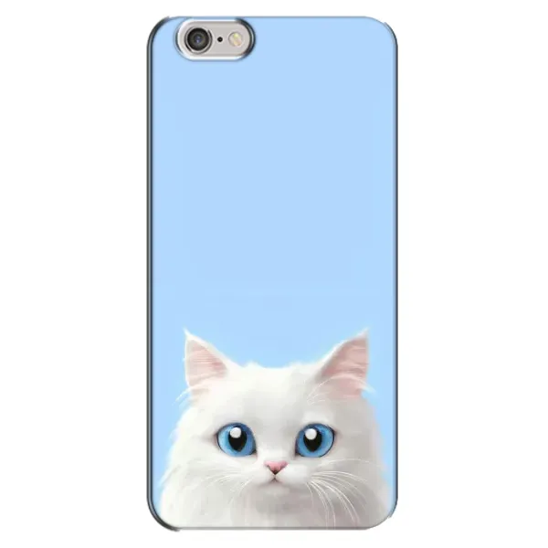 Чехол с рисунком «Белый кот» для iPhone 6 Plus / 6s Plus Чехол с рисунком «Белый кот» для iPhone 6 Plus / 6s Plus
