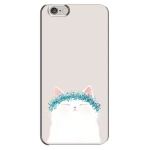 Чехол на тематику: Коты для iPhone 6 Plus / 6s Plus (Белый котик)