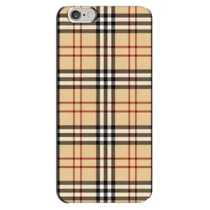 Чехол с Брендами одежды на Айфон 6 Плюс (Burberry стиль)