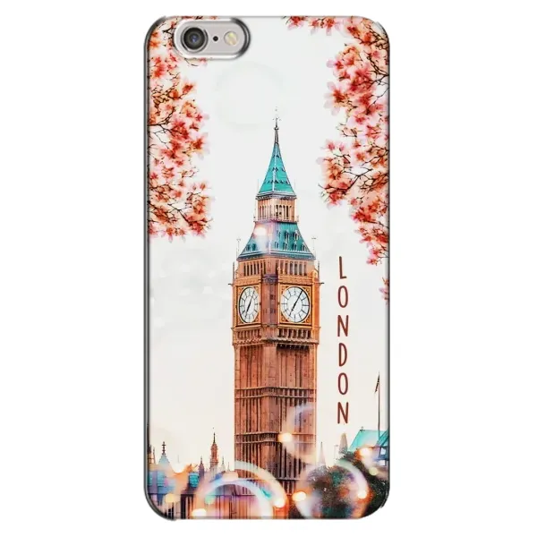 Чехол с рисунком «Часы Лондон» для iPhone 6 Plus / 6s Plus Чехол с рисунком «Часы Лондон» для iPhone 6 Plus / 6s Plus