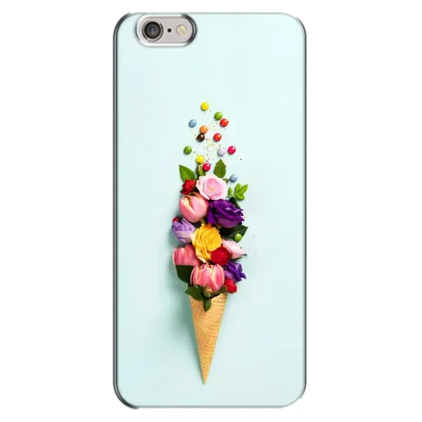 Чехол с рисунком «Цветок-мороженное» для iPhone 6 Plus / 6s Plus Чехол с рисунком «Цветок-мороженное» для iPhone 6 Plus / 6s Plus
