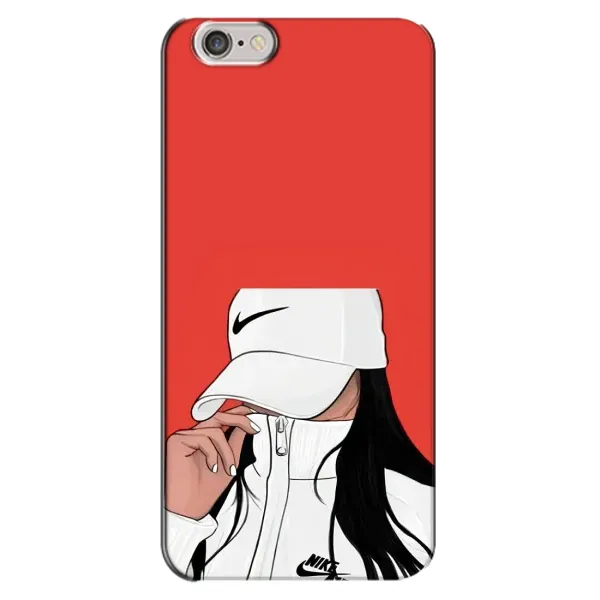 Чехол с рисунком «Девушка Nike» для iPhone 6 Plus / 6s Plus Чехол с рисунком «Девушка Nike» для iPhone 6 Plus / 6s Plus