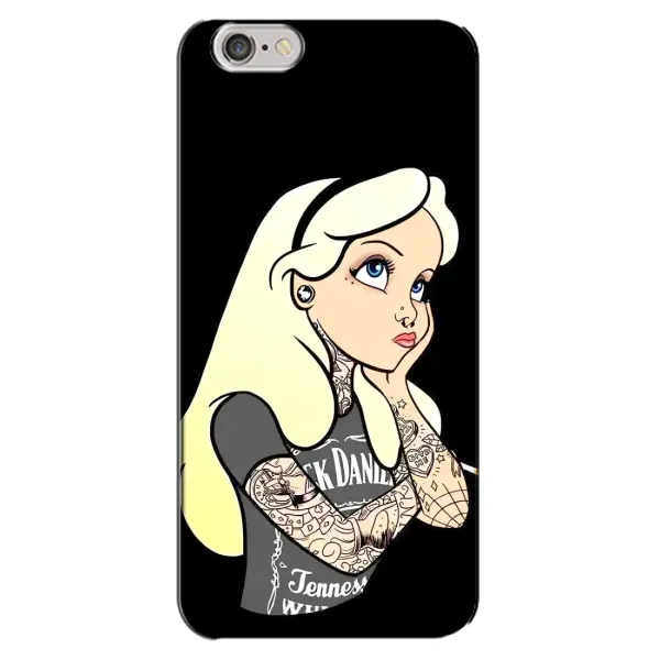 Чехол с рисунком «Девушка обиделась» для iPhone 6 Plus / 6s Plus