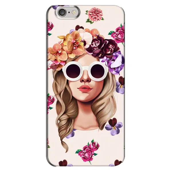 Чехол с рисунком «Девушка в очках» для iPhone 6 Plus / 6s Plus Чехол с рисунком «Девушка в очках» для iPhone 6 Plus / 6s Plus