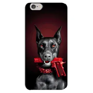 Чехол ДОБЕРМАН для iPhone 6 Plus / 6s Plus (Доберман злой)
