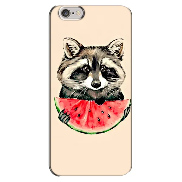 Чехол с рисунком «Енот» для iPhone 6 Plus / 6s Plus Чехол с рисунком «Енот» для iPhone 6 Plus / 6s Plus