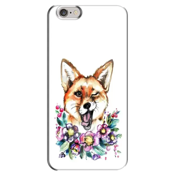 Чехол с рисунком «Хитрая лиса» для iPhone 6 Plus / 6s Plus Чехол с рисунком «Хитрая лиса» для iPhone 6 Plus / 6s Plus
