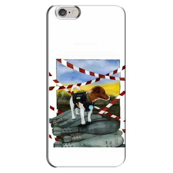 Чехол с рисунком «Храбрый Патрон» для iPhone 6 Plus / 6s Plus Чехол с рисунком «Храбрый Патрон» для iPhone 6 Plus / 6s Plus
