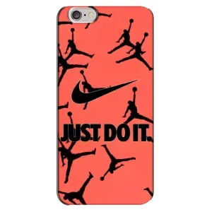 Силіконовый Чохол Nike Air Jordan на Айфон 6 Плюс