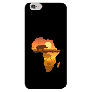 Летний Чехол на iPhone 6 Plus / 6s Plus (Карта)