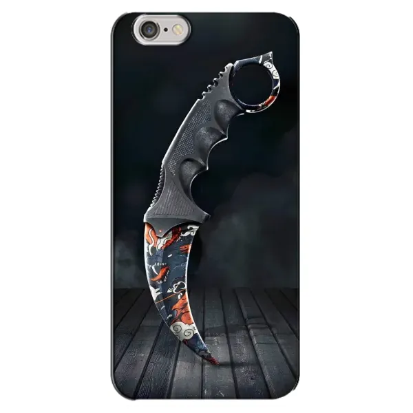 Чехол с рисунком «Кинжал КС ГО» для iPhone 6 Plus / 6s Plus Чехол с рисунком «Кинжал КС ГО» для iPhone 6 Plus / 6s Plus