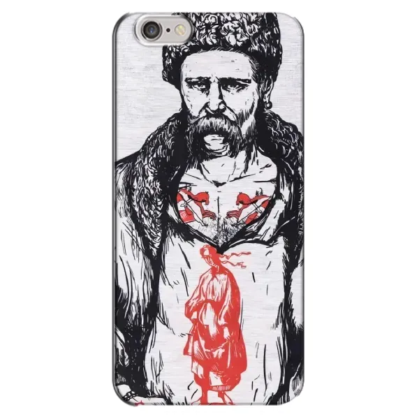 Чехол с рисунком «Кобзарь» для iPhone 6 Plus / 6s Plus Чехол с рисунком «Кобзарь» для iPhone 6 Plus / 6s Plus