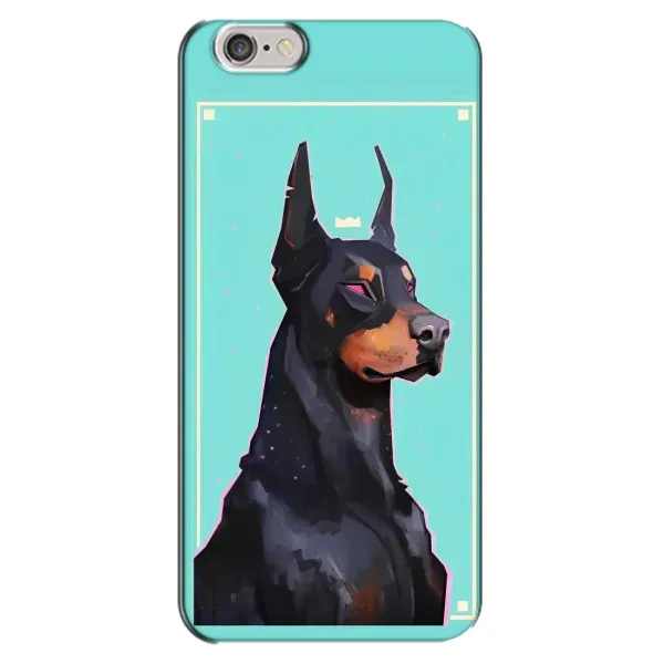 Чехол с рисунком «Король доберман» для iPhone 6 Plus / 6s Plus Чехол с рисунком «Король доберман» для iPhone 6 Plus / 6s Plus