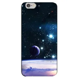 Чехол (ТПУ) с планетами на iPhone 6 Plus / 6s Plus (Космический вид)
