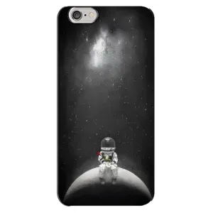Силиконовый Чехол с принтом "Космонавты" на iPhone 6 Plus / 6s Plus (Космонавт романтик)